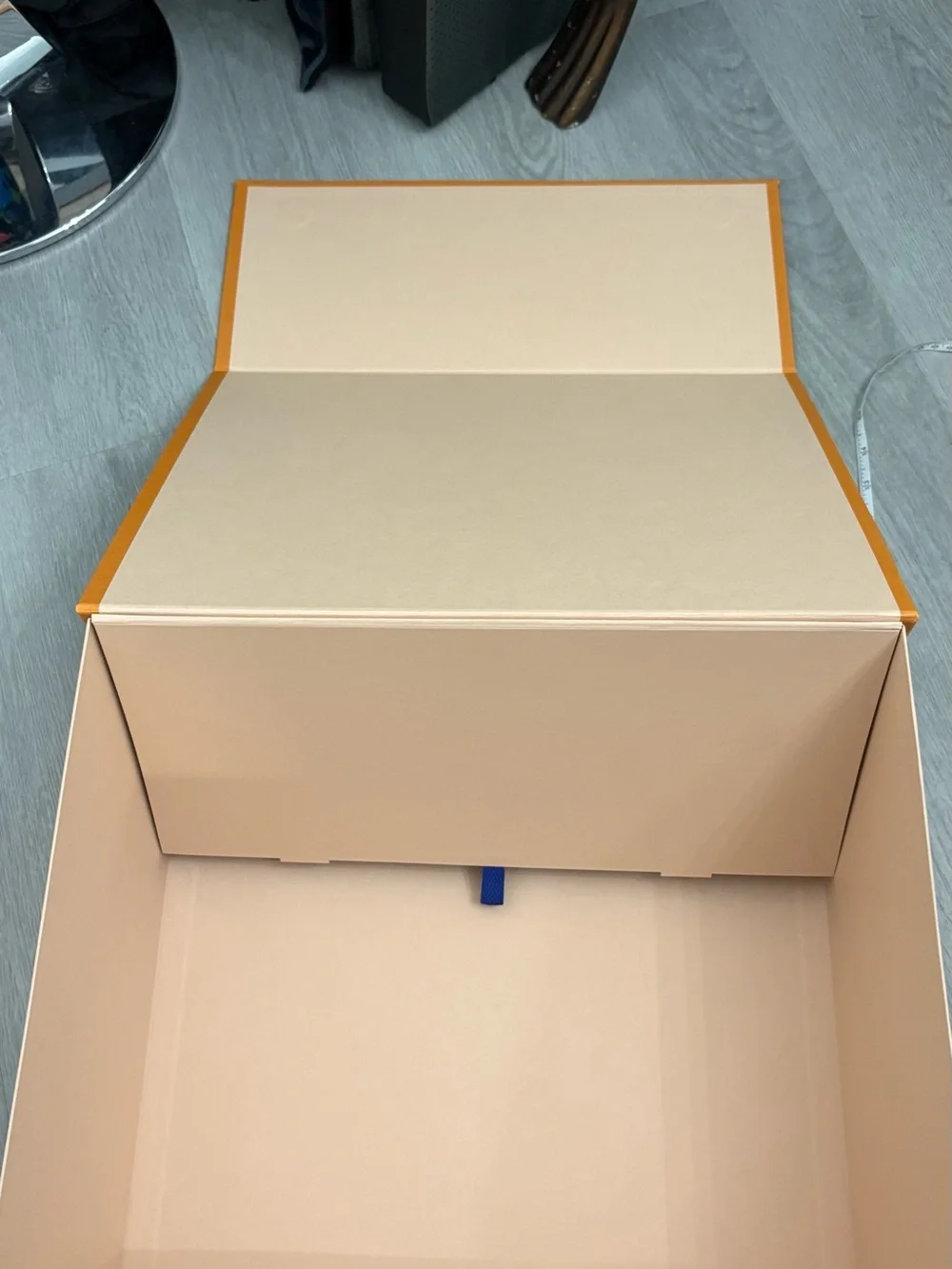 Louis Vuitton Bright Orange Logo Gift Box